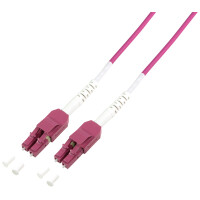 LogiLink Uniboot LWL Patchkabel, 2x LC-Duplex, OM4, 2,0 m