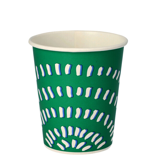 STARPAK Papp-Trinkbecher, 0,2 l, grün, 100er