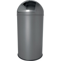 helit Metall-Abfalleimer "the dome", 30 Liter,...