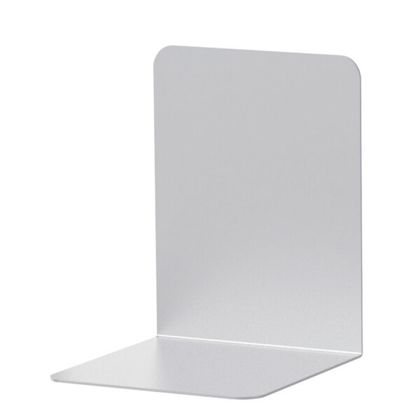 MAUL Buchstütze (B)120 x (T)120 X (H)175 mm, aluminium