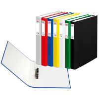 herlitz Ringbuch maX.file protect, A4, 2-Ring-Mechanik, rot