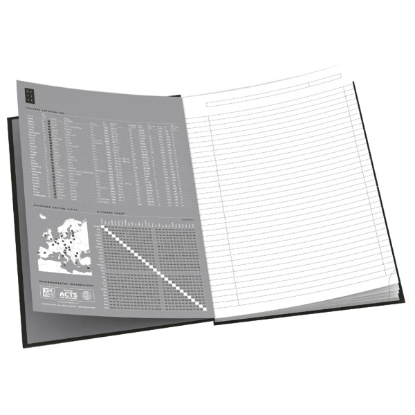 Oxford Notizbuch "Essentials", DIN A4, liniert, 96 Blatt