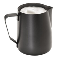 APS Milch- Universalkanne, Edelstahl schwarz, 0,8 l