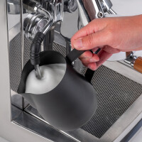 APS Milch- Universalkanne, Edelstahl schwarz, 0,8 l