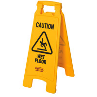 Rubbermaid Warnschild "Caution", mit Symbol,...