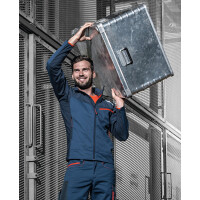 uvex Herren-Jacke Realworker suXXeed, nachtblau, S