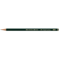 FABER-CASTELL Bleistift CASTELL 9000, Härtegrad: H