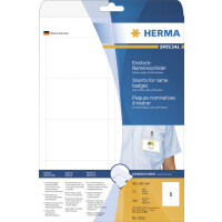HERMA Einsteck-Namensschilder SPECIAL, 90 x 60 mm,...