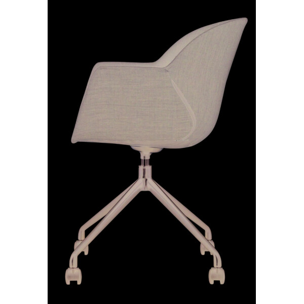 PAPERFLOW Besucherstuhl GANT, 2er Set, anthrazit schwarz