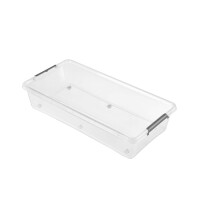 keeeper Aufbewahrungsbox Clipbox Lars, mit Rollen, 40 Liter