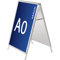 MAUL Plakatständer, DIN A1 - 575 x 820 mm, 2 Klapprahmen