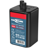 ANSMANN Zink-Kohle Batterie, 4R25, 6 Volt