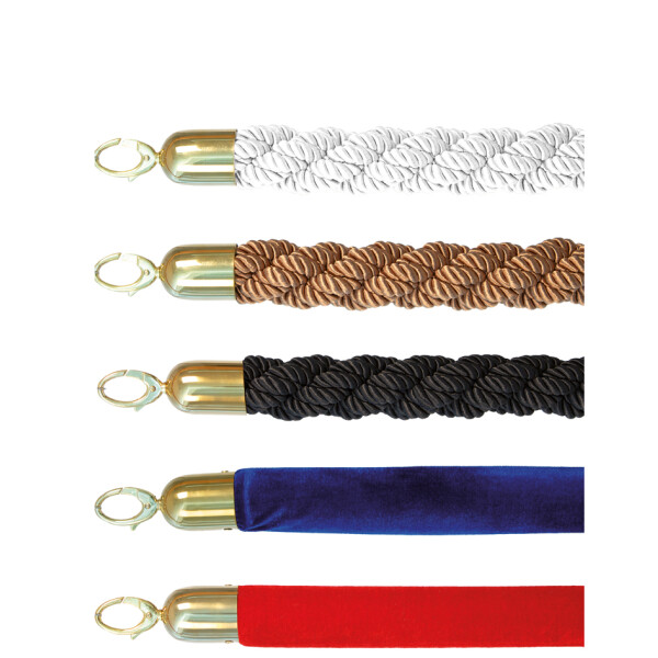 Securit Absperrsystem CLASSIC - Seil, rot gold