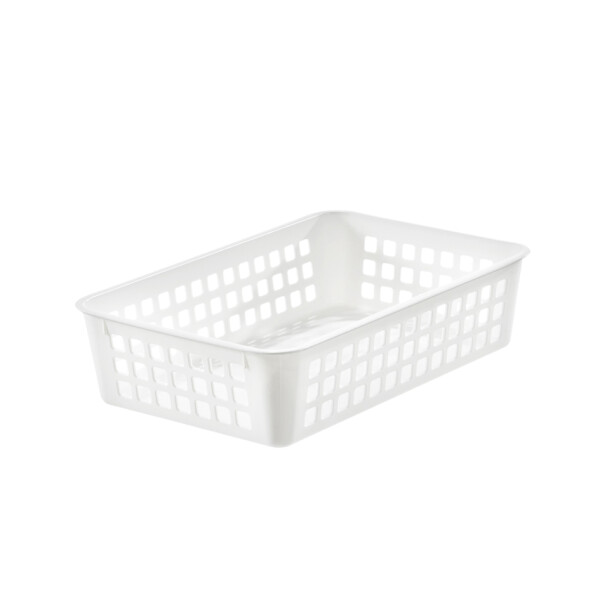 smartstore Aufbewahrungsbox BASKET RECYCLED 2 L, weiß