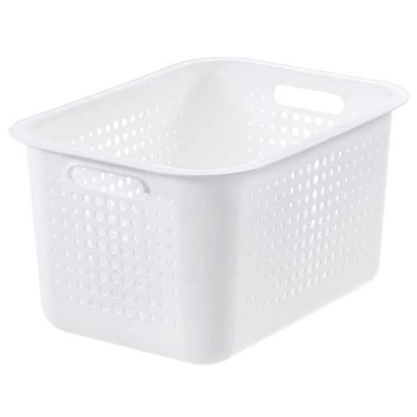 smartstore Aufbewahrungsbox BASKET RECYCLED 2 L, weiß