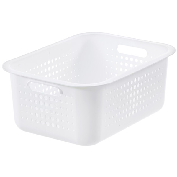 smartstore Aufbewahrungsbox BASKET RECYCLED 2 L, weiß