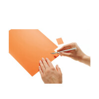magnetoplan Magnetpapier-Bogen DIN A4, rot