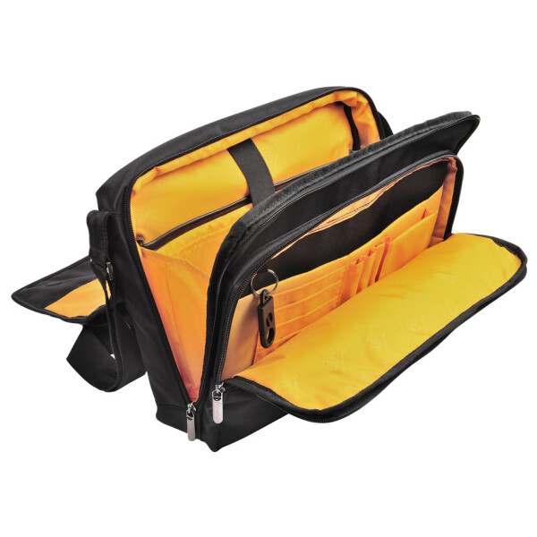EXACOMPTA Umhängetasche EXACTIVE, Polyester, schwarz