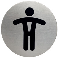 DURABLE Piktogramm "Behinderten-WC", Durchmesser: 83 mm