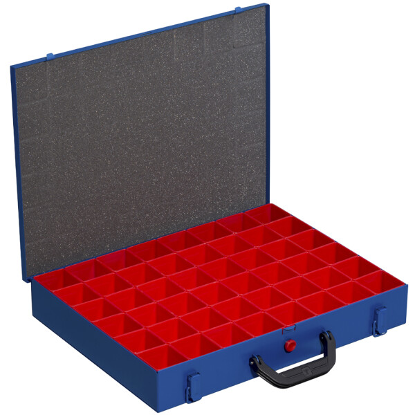 allit Metall-Kleinteilekoffer EuroPlus Pro M 44H-48, blau