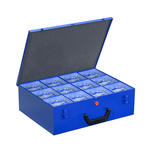allit Metall-Kleinteilekoffer EuroPlus Pro M 44H-48, blau