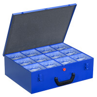 allit Metall-Kleinteilekoffer EuroPlus Pro M 44H-48, blau