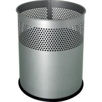 helit Stahl-Papierkorb "the dot", 15 Liter,...