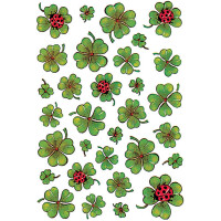 HERMA Sticker DECOR "Kleeblätter mit...