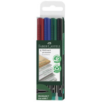 FABER-CASTELL Permanent-Marker MULTIMARK F, 8er Etui