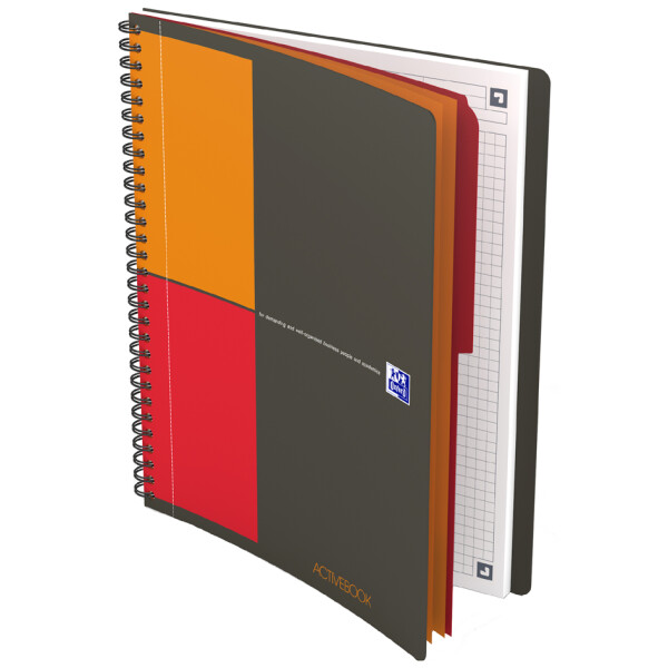Oxford International Collegeblock "ACTIVEBOOK", B5, kariert