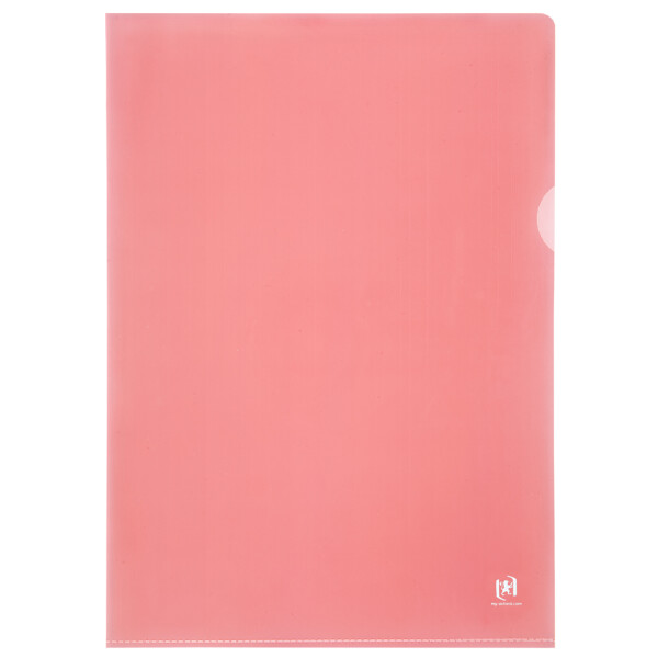 Oxford Sichthülle Premium, DIN A4, PVC, glasklar, blau, 25er