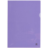 Oxford Sichthülle Premium, DIN A4, PVC, glasklar, blau, 25er