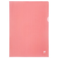Oxford Sichthülle Premium, DIN A4, PVC, glasklar, blau, 25er