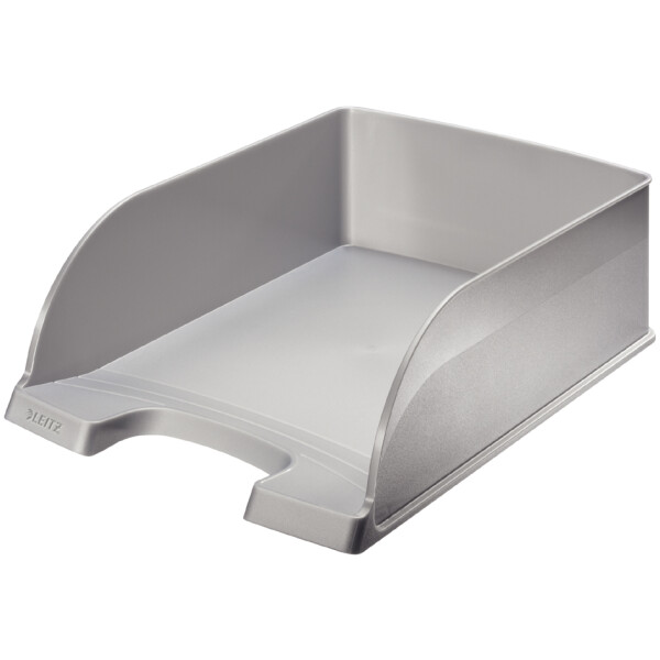 LEITZ Briefablage Plus Jumbo, DIN A4, Polystyrol, schwarz
