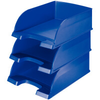 LEITZ Briefablage Plus Jumbo, DIN A4, Polystyrol, schwarz