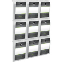 helit Wanddisplay "the placativ", 12 x DIN A4...
