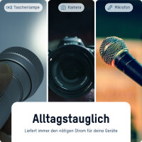 ANSMANN Lithium-Foto-Batterie "CR123A", 3 Volt,...