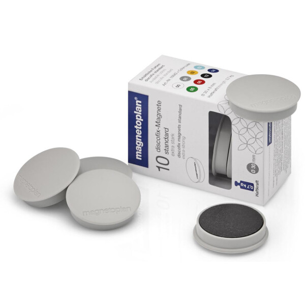 magnetoplan Discofix Rundmagnet "standard", farbig sortiert