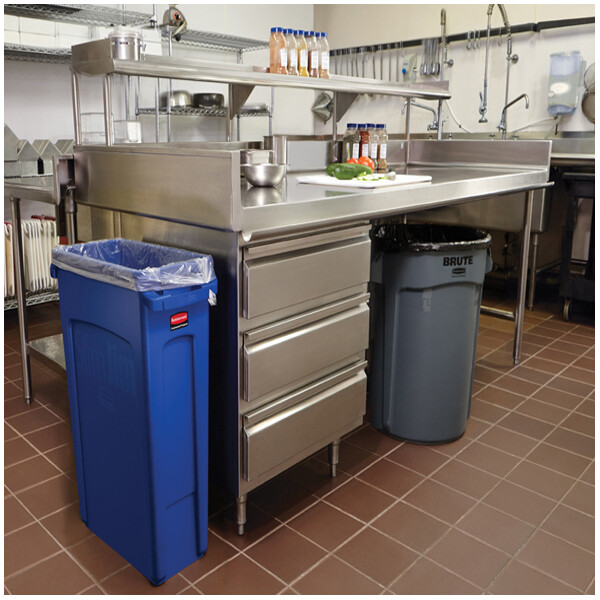 Rubbermaid Container BRUTE 75,7 Liter, aus PP, grau