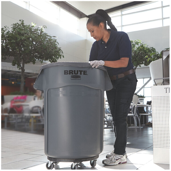 Rubbermaid Container BRUTE 75,7 Liter, aus PP, grau