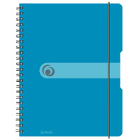 herlitz Collegeblock easy orga to go, A4, 80 Blatt, blau