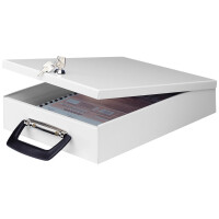 WEDO Dokumenten-Kassette, DIN A4, mit Koffergriff