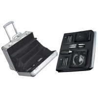 ALUMAXX Business Notebook-Overnighttrolley "GALAXY", silber