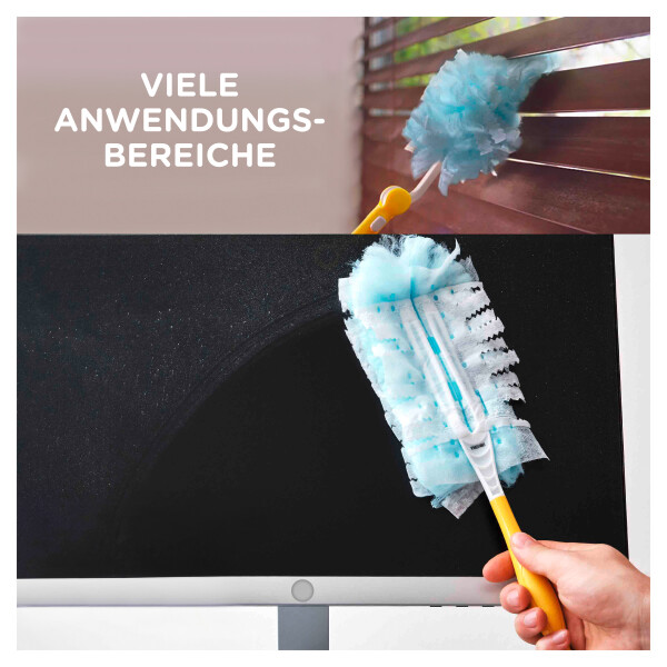 Swiffer Staubmagnet Starter-Set, 1 Handgriff + 3 Tücher