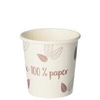 PAPSTAR Papp-Trinkbecher "pure" ZERO, 0,3 l, beige grün
