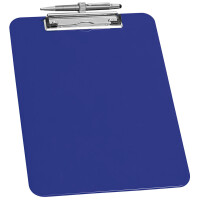 WEDO Klemmbrett, DIN A4, aus Polystyrol, blau