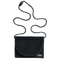 PAGNA Brustbeutel, aus Nylon, schwarz
