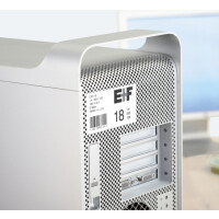 HERMA Typenschild-Etiketten SPECIAL, 210 x 297 mm, silber