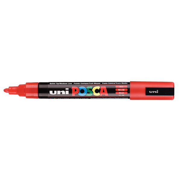 POSCA Pigmentmarker PC-5M, silber