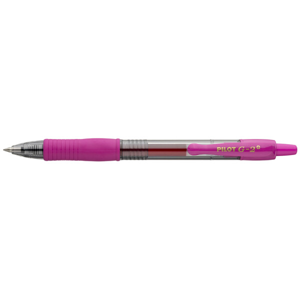 PILOT Gelschreiber G-2 PLUS medium, rosa